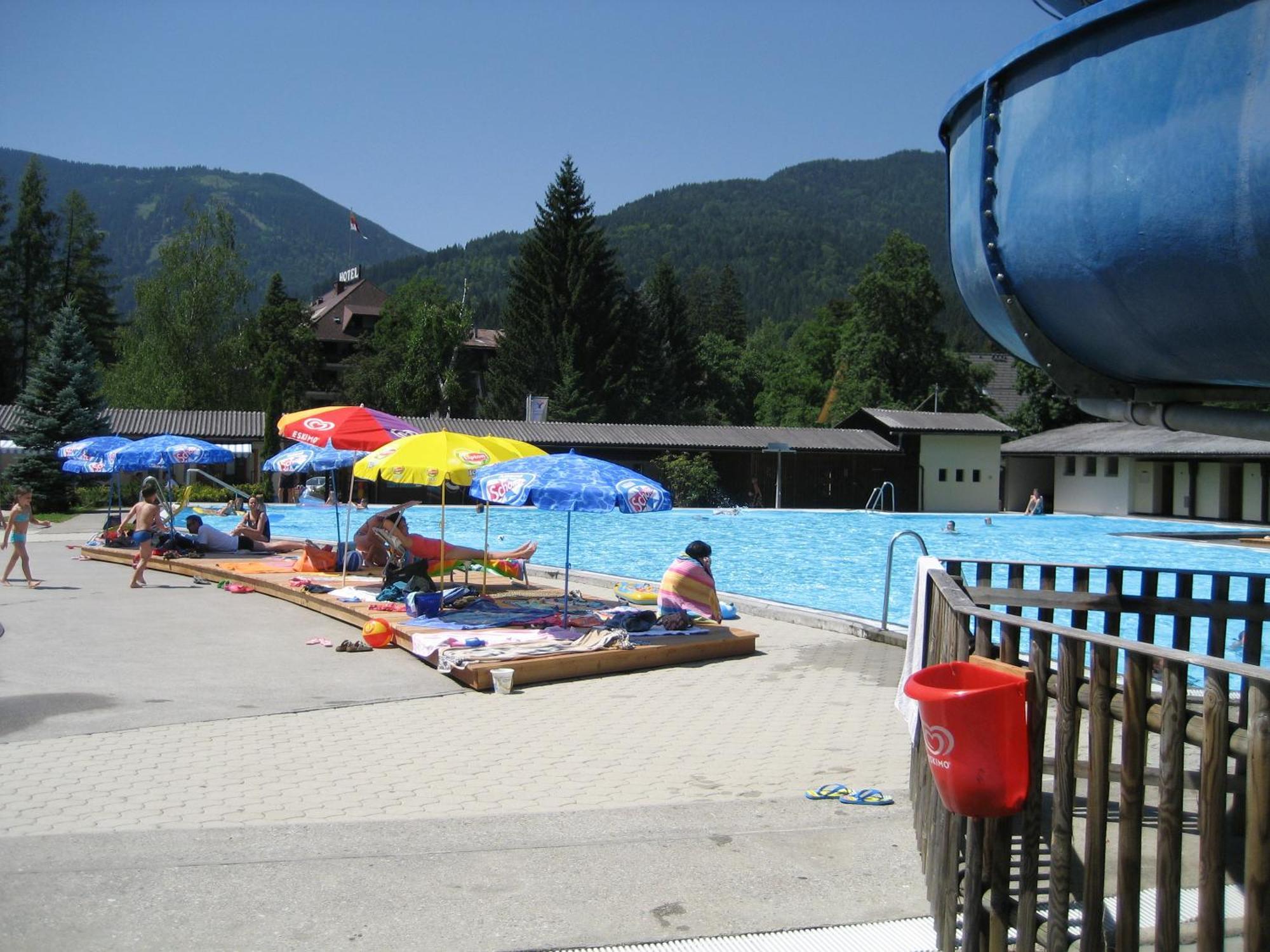 Ferienhaus Enzi Weissbriach Esterno foto